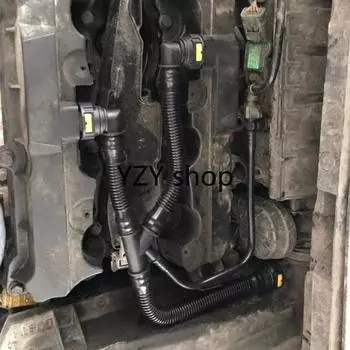 1 шт. Новые автомобильные трубки вентиляции картера вентиляционные трубы для Citroen 1192W0 для Peugeot 307 308 темно серый