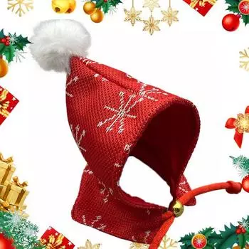 1 шт., новые нагрудники для кошек, собак, домашних животных, нагрудник с капюшоном, рождественский модный зимний декор, осенний нагрудник M