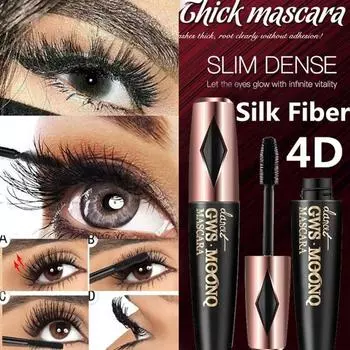 1 шт. новые ресницы для макияжа водостойкие длинные ресницы черная силиконовая кисточка для ресниц тушь для ресниц