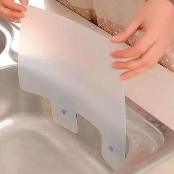 1 шт. новые защитные экраны для кухонной раковины с присоской, водонепроницаемый экран для мытья посуды, фруктов, овощей, противоводная доска