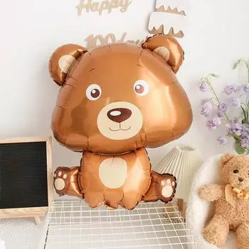 1 шт., новый большой воздушный шар в форме животного из алюминиевой пленки для детского дня рождения, украшение для вечеринки, шар