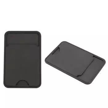 1 шт. новый держатель для автобусных карт, держатель для банковских карт, наклейка на заднюю панель сотового телефона, чехол для телефона, дверной держатель для карт чёрный