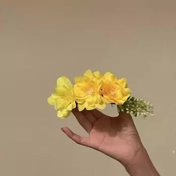 1 шт. новый китайский стиль, имитация цветка, прическа вверх, набок, гребень для волос, вставной гребень, милый, цветок, цветочная композиция, головной убор, аксессуар для волос 1pc