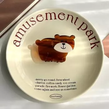 1 шт. Новый Ловящий Слона Медведь Милый Животный Креативный Зажим для Волос Мультяшный Захватывающий Волосы Заколка Акула Захватывающая Женский