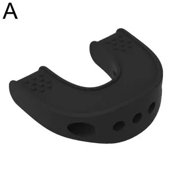 1 шт. Новый мяч для упражнений на челюсть, тонер для мышц челюсти, двойные упражнения для подтяжки лица, щеки, подбородок E K3Z3 Black-One size