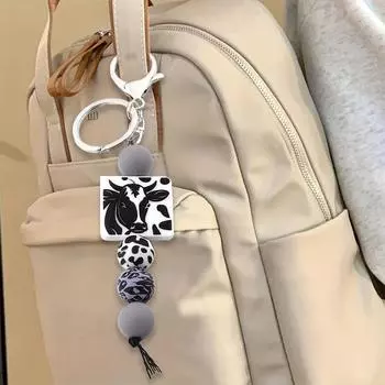 1 шт. новый мультяшный кулон на сумку своими руками маленькие аксессуары милые маленькие подарки силиконовые деревянные бусины брелок