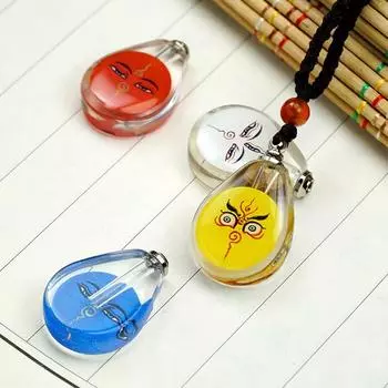 1 шт. новый ненаследственный глаз Дхармы новый китайский стиль ищущий бог богатства дхарма сокровище жуйи ваза