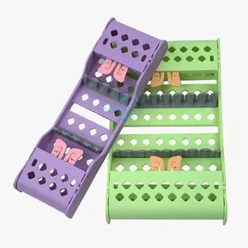 1 шт. Новый ящик для стоматологических инструментов 135 автоклавируемые пластиковые держатели стоматологических инструментов для 4 шт. 8 шт. инструментов коробка для стерилизации