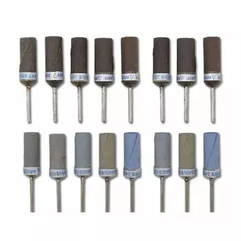 1 шт. новый шлифовальный барабан наждачная бумага палочка абразивные вращающиеся инструменты шлифовальные ленты лента 2,35 мм хвостовик 180-7000 зернистость шлифовальные круги головка