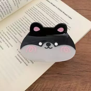 1 шт. Новый стиль уксусная кислота маленький свежий милый корги маленький глупый медведь зажим-краб милый девочка зажим-краб для волос акула аксессуары для волос