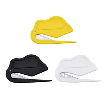 1 шт. нож для писем, нож для резки конвертов с бритвой, безопасный нож для упаковки коробок, двухсторонний нож для бумаги в домашнем офисе