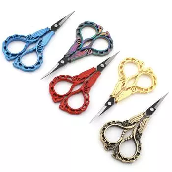 1 шт., ножницы для обрезки бровей, винтажный набор инструментов для фиксации ресниц