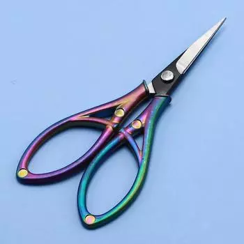 1 шт. ножницы для подравнивания бровей, винтажная нержавеющая сталь, набор инструментов для фиксации ресниц 11.7cm*5.2cm*1cm амарант розовый