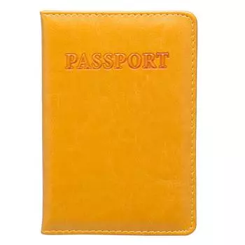 1 шт. обложка для паспорта для путешествий держатель для удостоверения личности и документов протектор чёрный