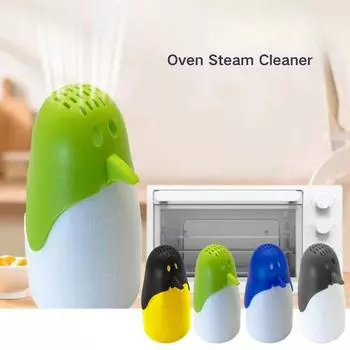 1 шт. очиститель для микроволновки Penguin Mama легко очищает микроволновую печь, паровой очиститель, бытовую технику для чистки холодильника на кухне