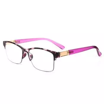 1 шт., очки для чтения в металлической оправе, женские и мужские портативные винтажные очки для дальнозоркости высокой четкости, очки для дальнозоркости + 1,0 ~ + 4,0 Strength 2.00 чёрный