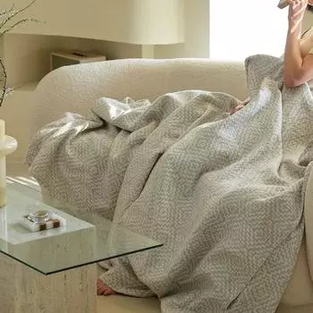 1 шт., одеяло из чистого хлопка, простыня одного размера, мягкое ворсовое одеяло, домашний декор, плед, диванное полотенце, 200x230, покрывало манта 150x200cm 1pc