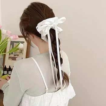 1 шт. Однотонная эластичная резинка для волос с кисточкой большого размера, резинки-скранчи, аксессуары для волос, резинки, держатели для хвостика для женщин, девушек