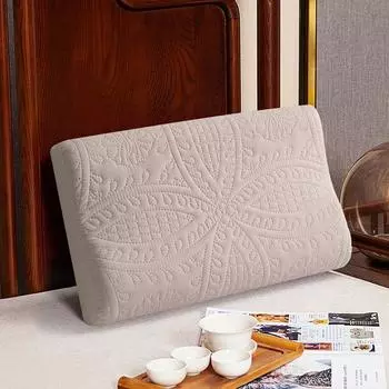 1 шт., однотонная хлопковая наволочка из пены с эффектом памяти, латексная наволочка для кровати, водонепроницаемая защитная наволочка, подушка для сна, комплект постельного белья 50x30cm