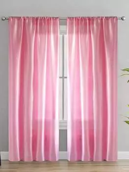 1 шт. Однотонная современная простая прозрачная занавеска, легкая полупрозрачная разделительная занавеска, шторы для гостиной 100X130CM 1PC&Rod Pocket небесно-голубой