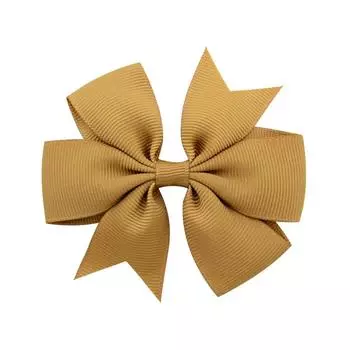 1 шт. Однотонные банты из репсовой ленты, заколки, шпилька для волос, детские банты для волос, бутиковая заколка для волос, головной убор, детские аксессуары для волос 564