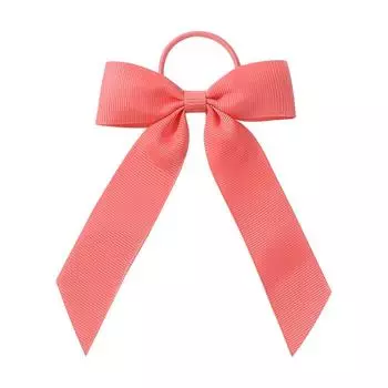1 шт. Однотонные ленточные хвостики, банты для волос, эластичные резинки для волос, держатели, завязки, аксессуары для волос для маленьких девочек, младенцев, малышей