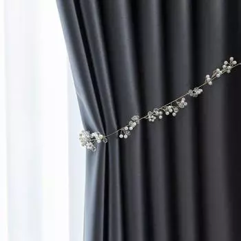 1 шт., однотонные утолщенные плотные звуконепроницаемые шторы, плотные шторы из искусственного льна для спальни, гостиной, шторы на окно 132*213cm