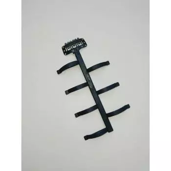 1 шт. однотонный стайлер для волос «рыбий хвост», новый портативный инструмент для укладки без нагрева для ленивого плетения.