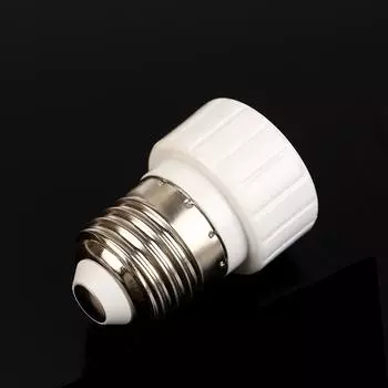 1 шт. огнестойкий материал патрон лампы конвертеры E27 в Gu10 керамика патрон лампы адаптер гнездо адаптер цоколь лампочки для дома 1 pc