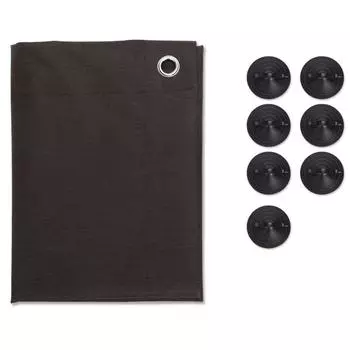 1 шт. Оконная крышка, защитная пленка для окон, солнцезащитная полиэстеровая затемняющая штора 48x93cm кофейный