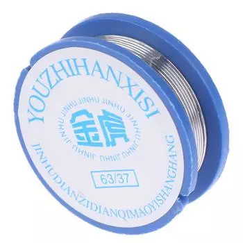 1 шт., оловянный провод для припоя, ширина 0,8 мм, длина 1,7 м, катушка с 2% флюсом, сварочная линия, припой