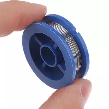 1 шт., оловянный провод для припоя, ширина 0,8 мм, длина 1,7 м, катушка с 2% флюсом, сварочная линия, припой