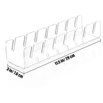 1 шт. органайзер для бейсболок с противоскользящей накладкой для демонстрации и хранения, компактный акриловый держатель для шляп, вешалки для стены с отверстиями