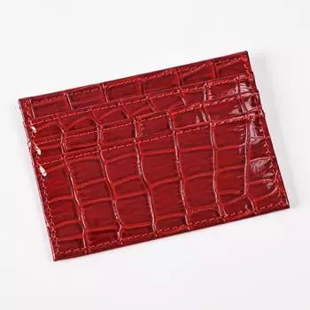 1 шт. Органайзер для документов, мини-чехол для карт с узором «крокодил», держатель для карт Европы и США, портативный, многоцветный