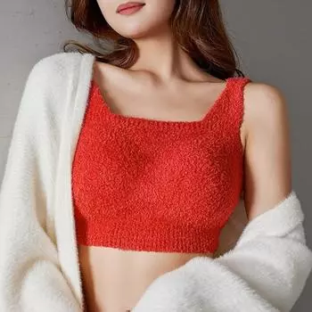 1 шт. осенне-зимний жилет из овчины, теплый жилет, толстый жилет, не требующий бюстгальтера, внутреннее нижнее белье L