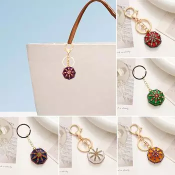 1 шт. Особенность Флорет сплав Синьцзян квадратная шляпа винтажная шляпа брелок ювелирные изделия аксессуары подарок синий