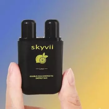 1 шт., освежающий энергетический батончик с двойным отверстием, освежающая назальная аспирация, освежающий стик с двумя отверстиями, средство против сна, переутомления и вождения, продукт для водителей Lemon