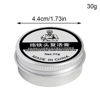 1 шт. освежитель жала паяльника антипригарный оловянный паяльный крем чистящая паста оксидный припой освежитель жала паяльника активатор оловянного наконечника as the picture