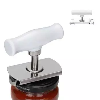 1 шт.. Открывалка для бутылок из нержавеющей стали, легкая открывалка для бутылок с артритом, открывалка для бутылок с регулируемой ручкой, для пожилых людей, легко открывающаяся открывалка для бутылок с крышкой