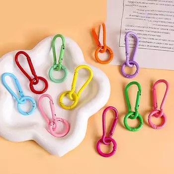 1 шт., открывающийся карабин, брелок, зажимы, крючок, собачья цепь, сделай сам, ювелирные изделия, пряжки, соединитель, цветная тыквенная пряжка, уплотнительные кольца, пружинная застежка A8