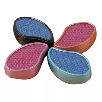 1 шт., отшелушивающее средство для удаления педикюра с твердой омертвевшей кожей, скруббер, пилинг, артефактный пилинг, нано-стеклянная пластина для ног, пилочка для педикюра, инструменты синий