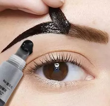 1 шт., отшелушивающий гель для бровей, перманентный макияж для бровей, оттенок для татуировки, долговечный водостойкий гель-краска для бровей, крем для макияжа, косметика