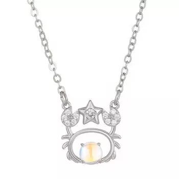 1 шт., ожерелье с двенадцатью созвездиями, кулон, простое женское модное ожерелье в стиле Ins, милое круглое ожерелье из циркониевых бусин, ювелирные изделия, подарки