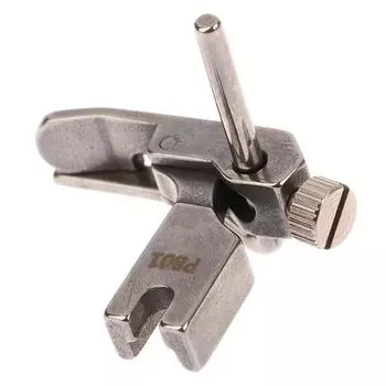 1 шт. P801 Направляющая правая шарнирная (10мм-23мм) Узкая прижимная лапка для молнии для промышленной одноигольной швейной машины