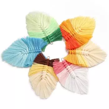 1 шт/пакет плетеная подвеска с кисточкой DIY Craft Jewelry Accessories 10cm 1pc/bag