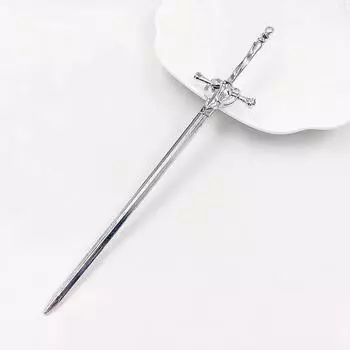 1 шт. Панк Металл Меч Аксессуар для Волос Китайский Минималистичный Палочка для Волос Инструмент для Дизайна Прически Сделай Сам Аксессуар Женская Заколка для Волос Заколка