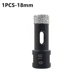 1 шт. паяное сверло для отверстий M14 с резьбой для угловой шлифовальной машины для керамической плитки, гранита, мрамора 18mm