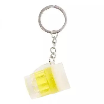 1 шт. пара кулон имитация модная сумка мини пивная кружка брелок акриловый мужской унисекс женский