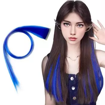 1 шт. парик из синтетических волос для косплея, накладные волосы, подстригаемые цветные волосы, висячие накладки на уши, аксессуары для волос