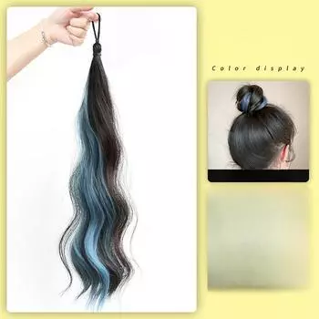 1 шт. парик коса допамин цветной блик искусственный парик для девочек и женщин DIY модная укладка волос детский головной убор заколка для волос